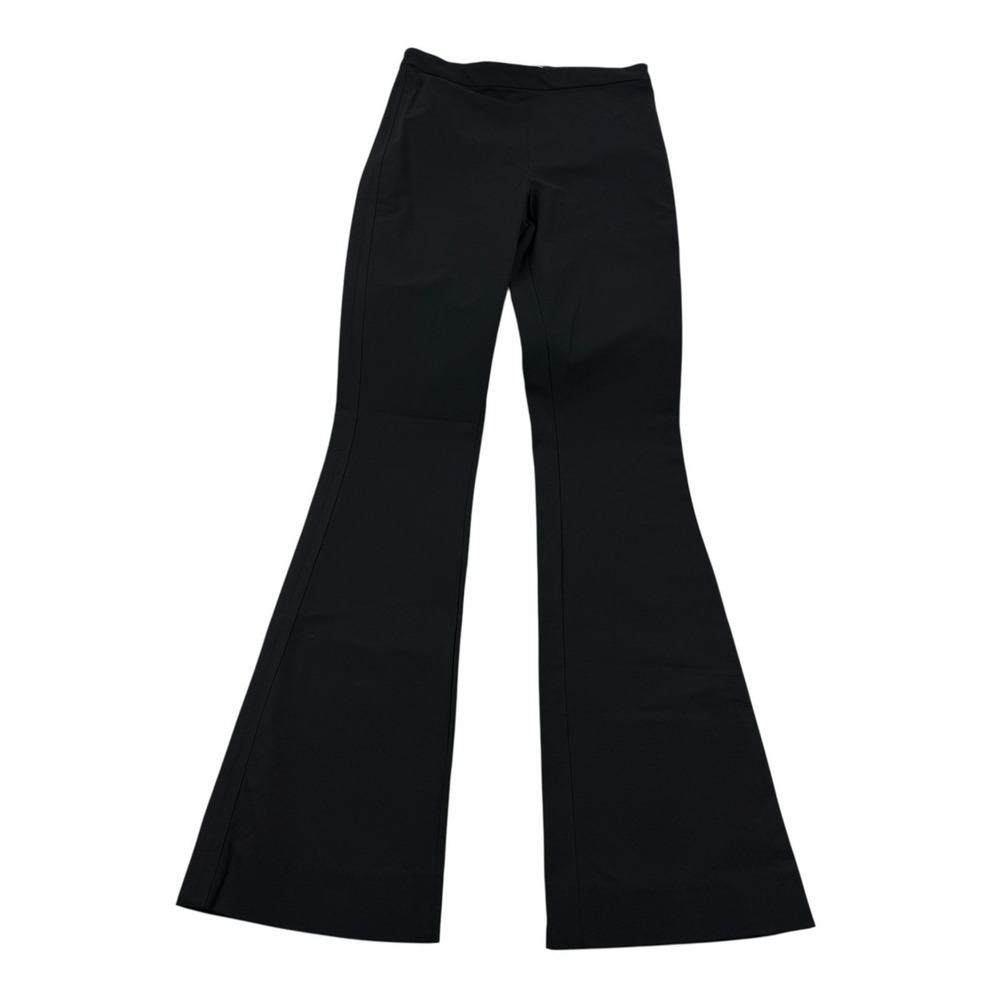 Nicole Frank Black Stretch Polyamide Pants XS Made in USA Women's 34" Inseam